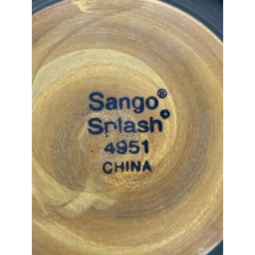 Sango Splash 4951 Set of 2 Salad Plates